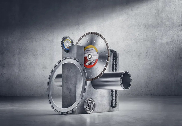 ბეტონის მოსაპრიალებელის ფრთა და დისკები